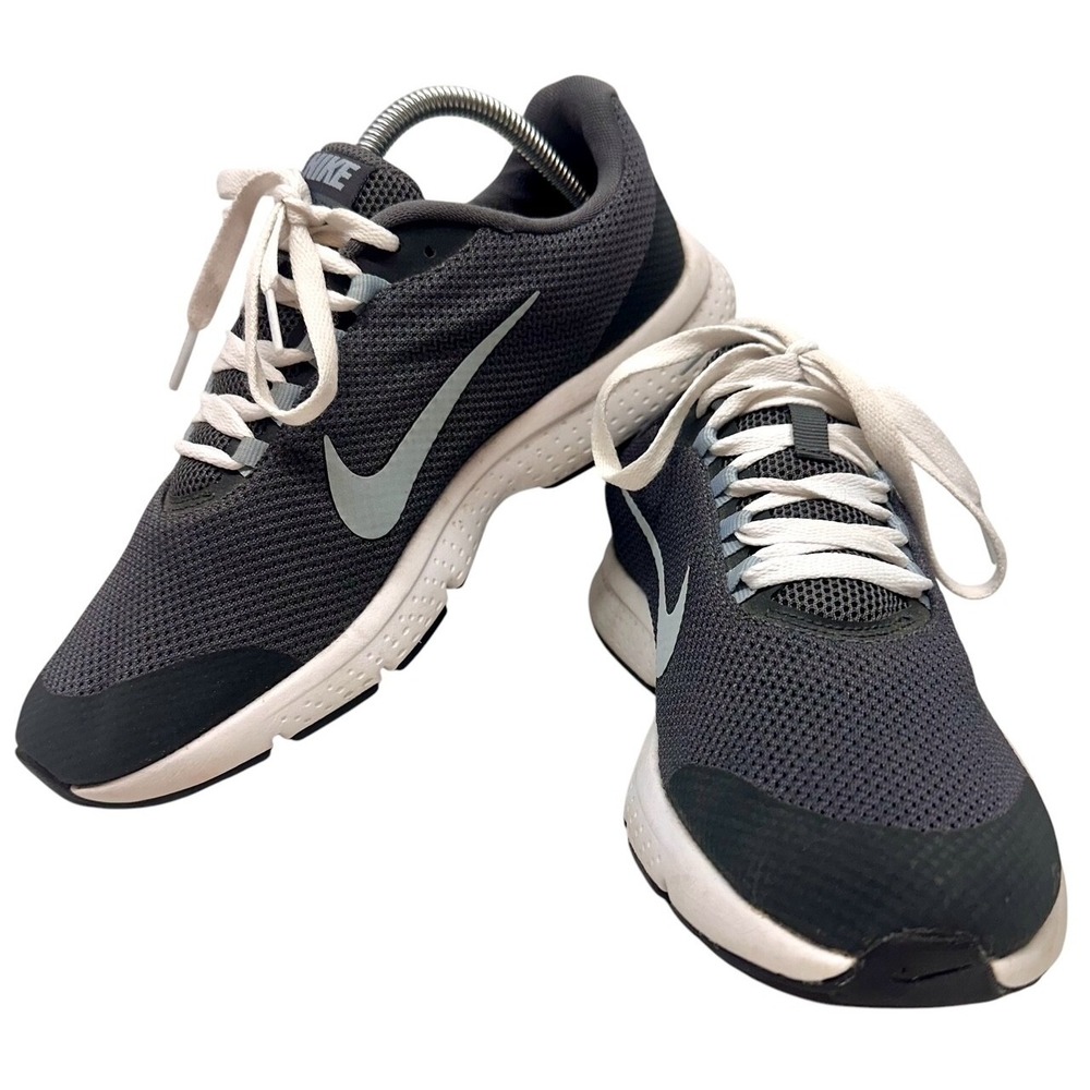 Nike Run‎ All Day Women 9 Gray Blue Shoes Sneakers Running Athletic 898484-003